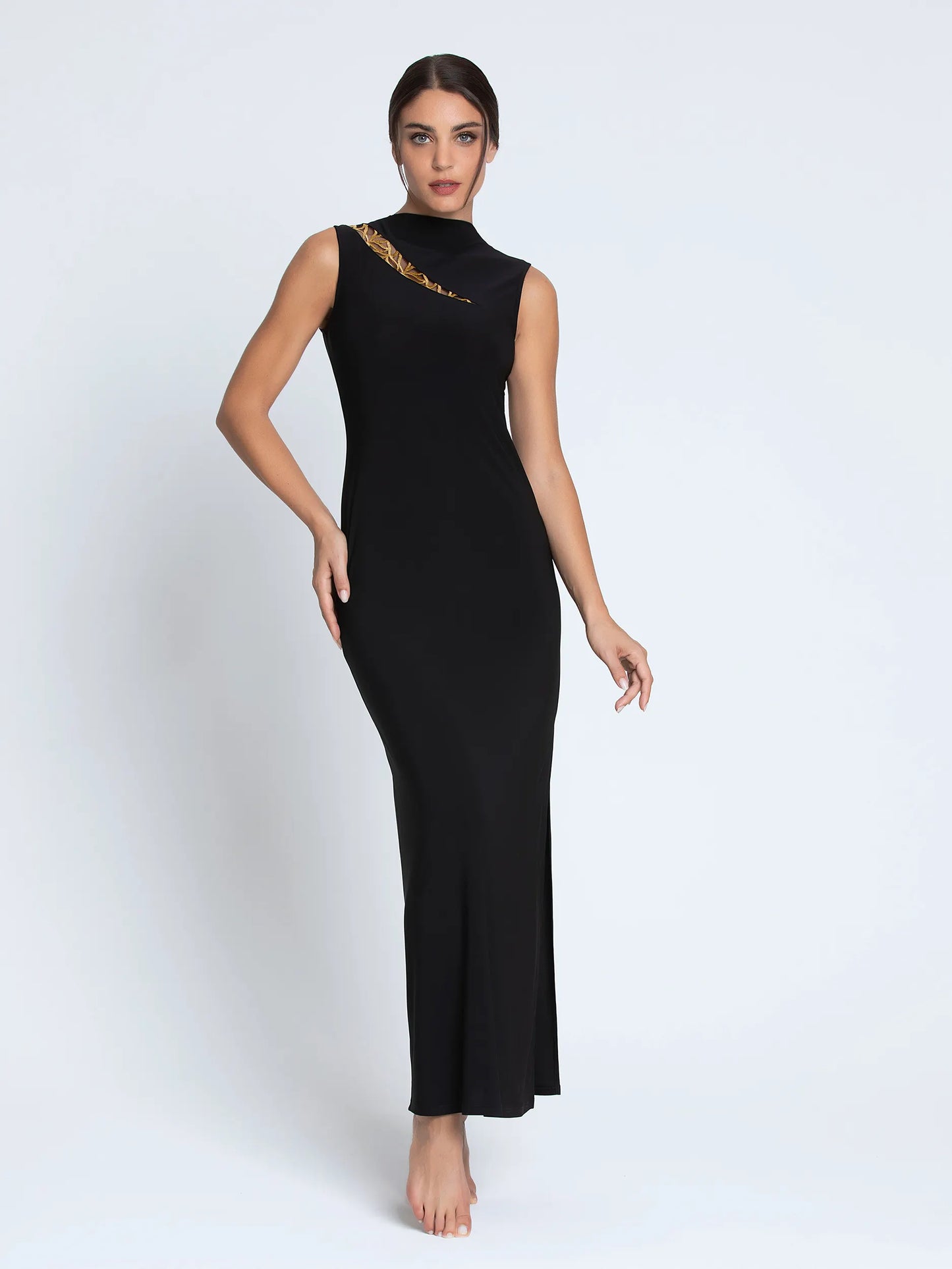 Eclats D'Or Long Dress