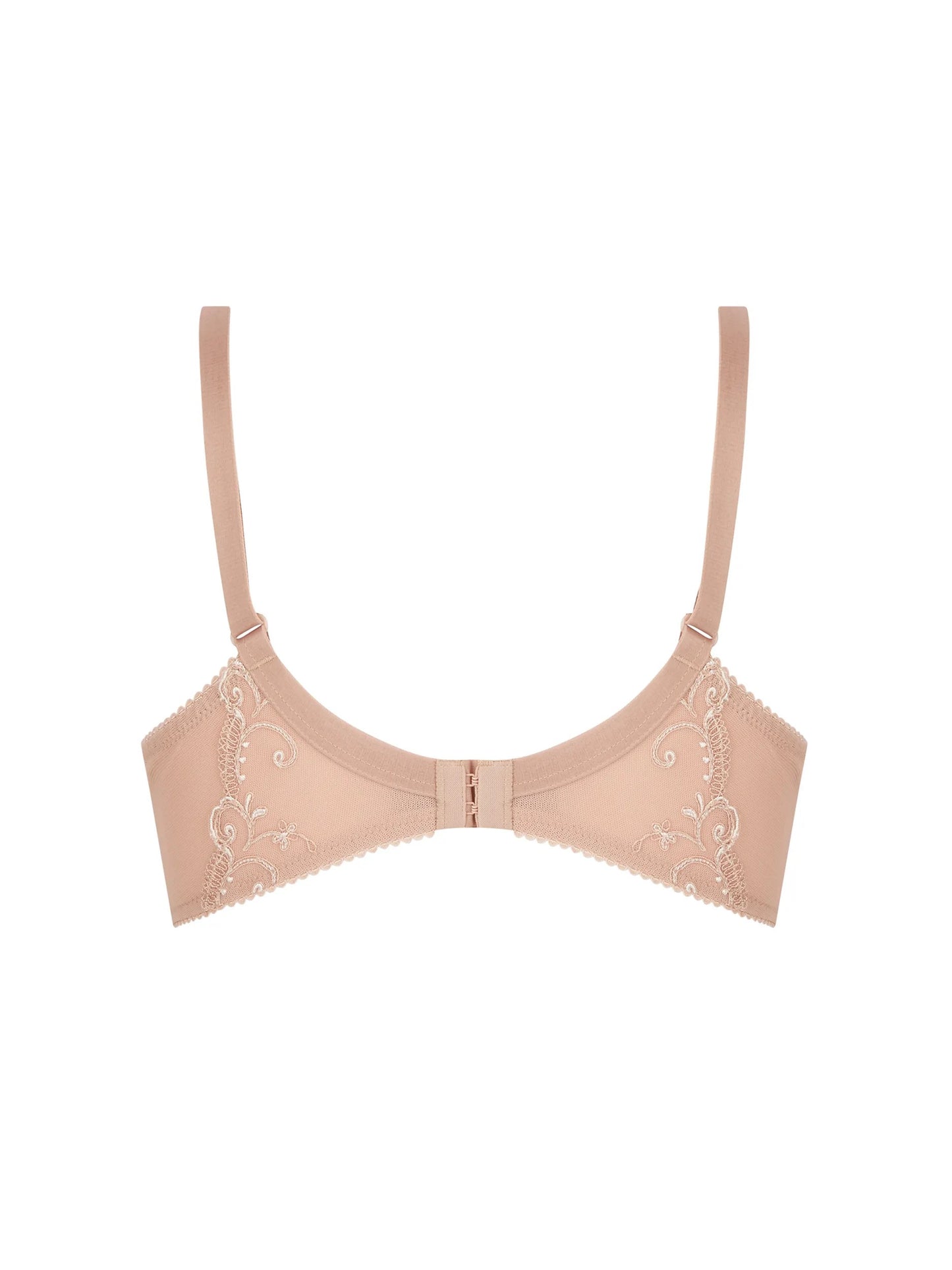 Picture without background of a back of a Deesse En Glam Triangle Cup Bra.