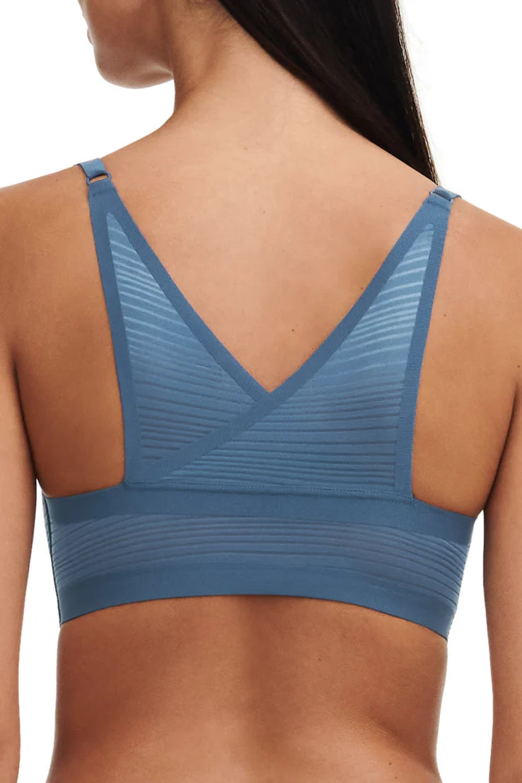 Wireless SoftStretch Stripes Bralette