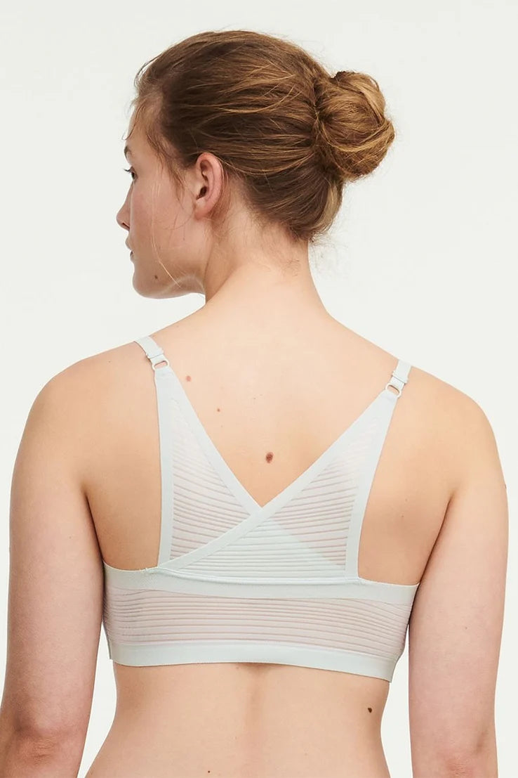Wireless SoftStretch Stripes Bralette