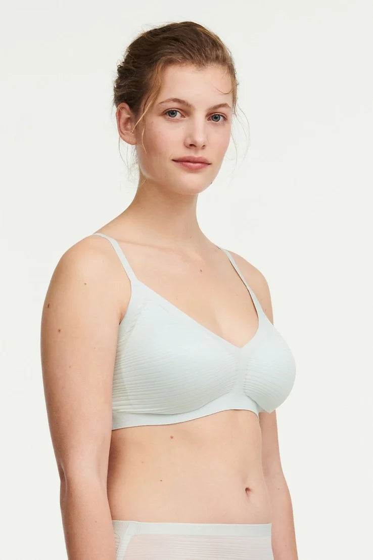 Wireless SoftStretch Stripes Bralette