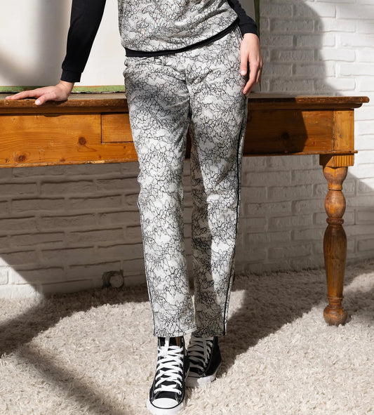 Power Dentelle Cotton Pants by Antigel.
