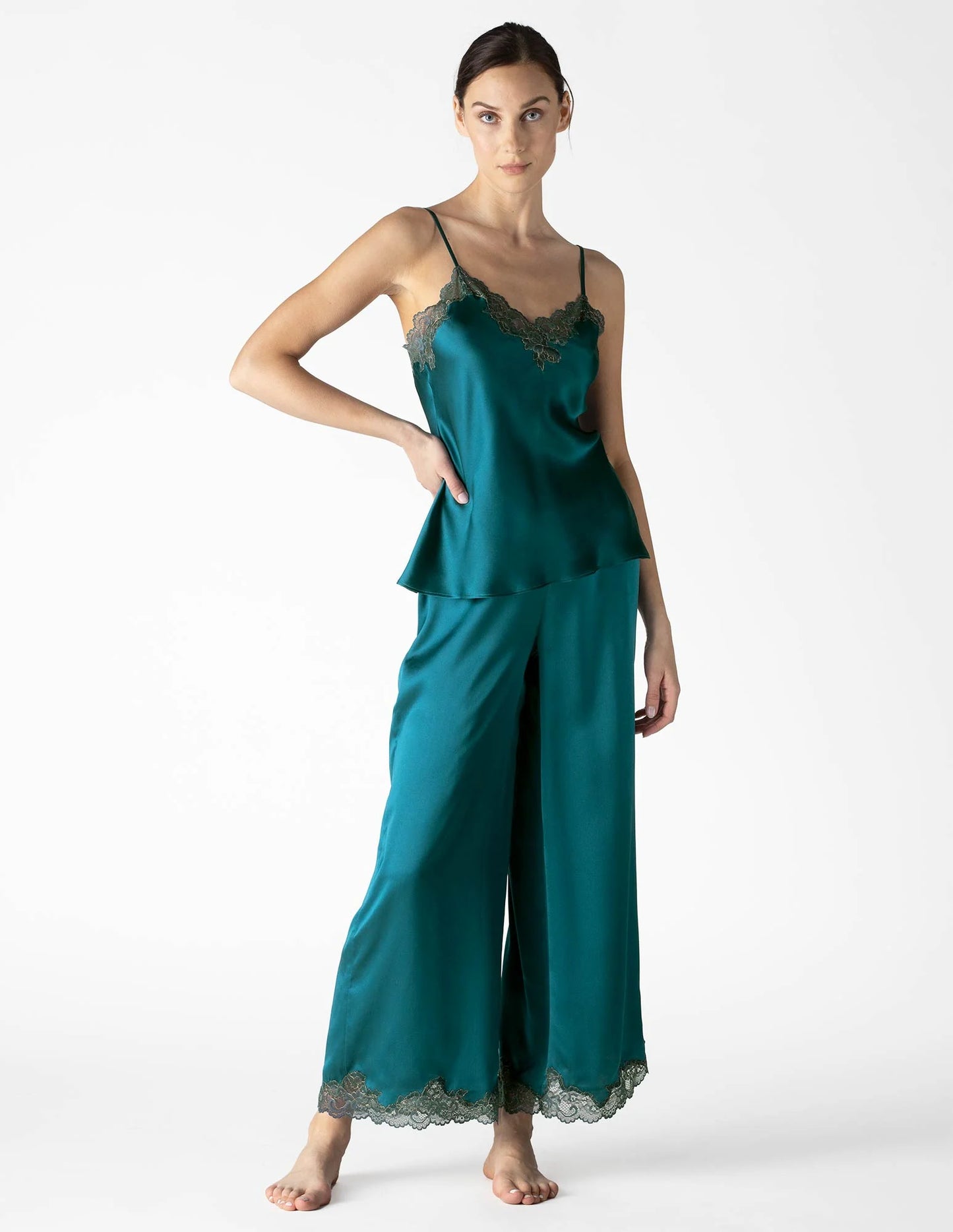 NK IMODE Larena Evening Lounge Silk Set