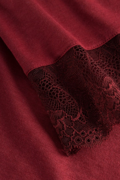 New Romance Nightdress by Rosch picture with details on lace on the bottom  