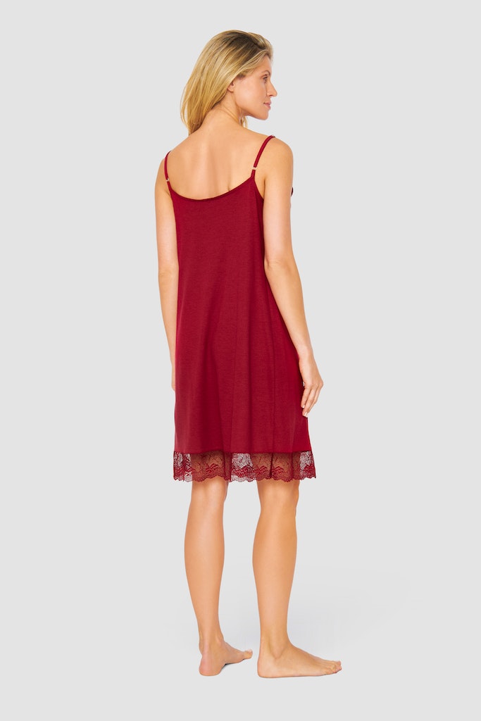 Woman wearing  New Romance Nightdress by Rosch  full picture on the back