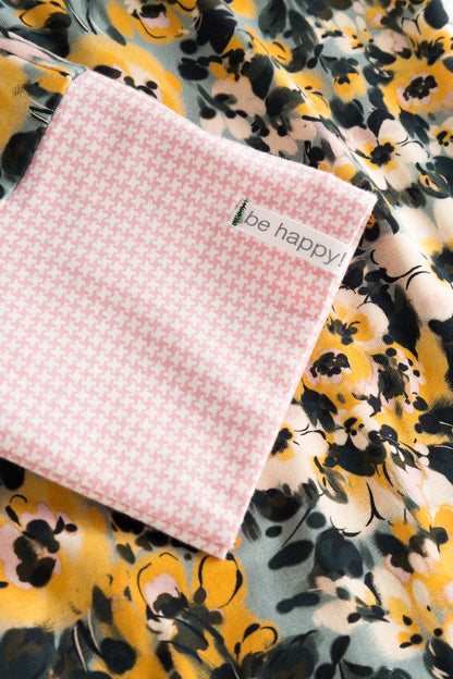 Hem of the Be Happy Cotton Floral Capri Pants