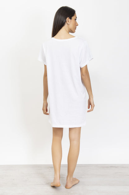 Cute Cotton Short Dress