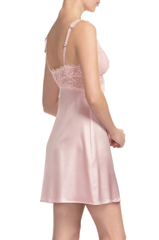 NK IMODE Zuri Sweet Heart Silk Chemise