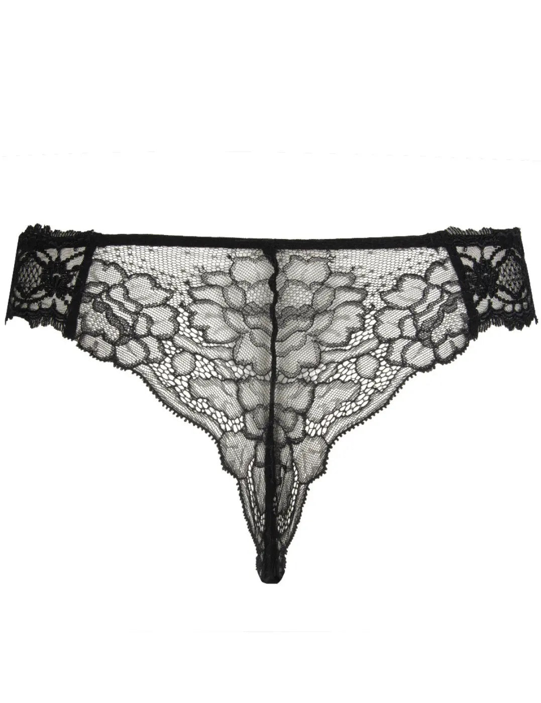 An exquisite lace thong from the Sublime en dentelle line by Lise Charmel, France.