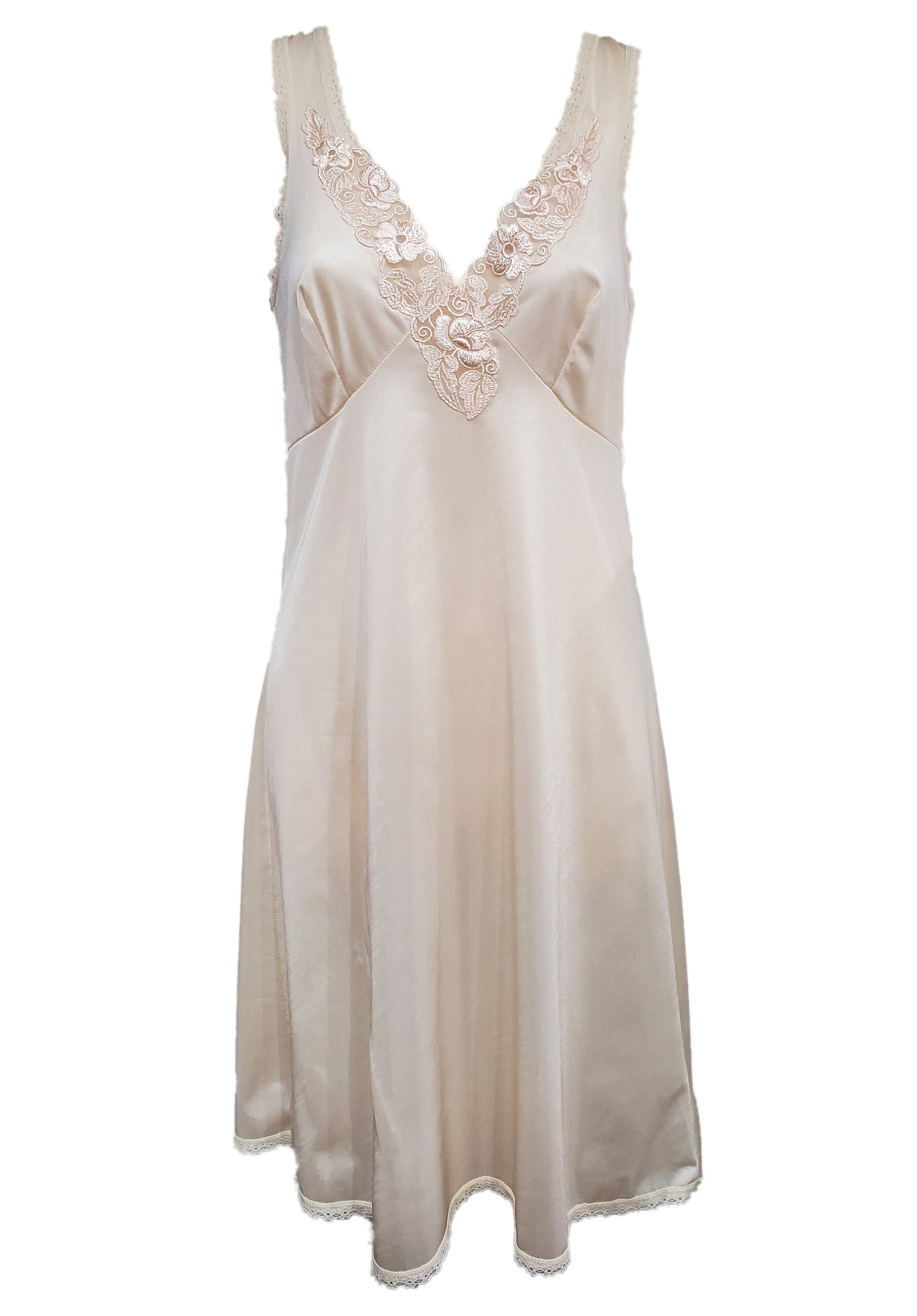 Classic sheen slip from the Basic line by Andra from Italy at Di Moda Lingerie Toronto.