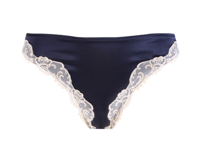 Luxury Silk Embroidered Bikini Brief Lise Charmel Splendeur Soie | Di Moda European Lingerie Toronto