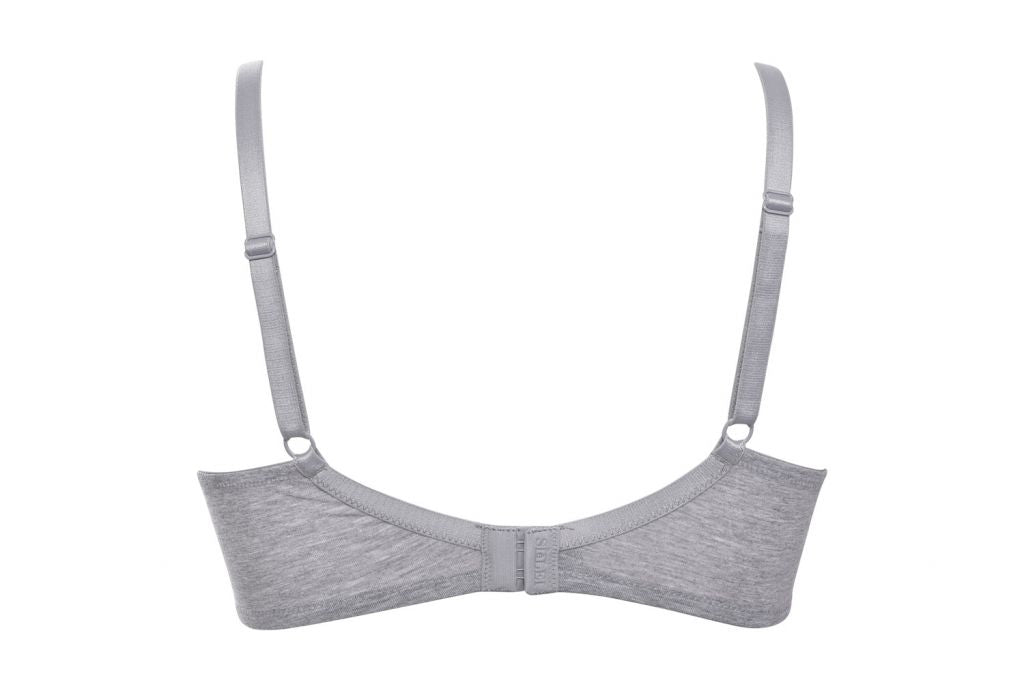Wire-free, unpadded bra from the Organic Cotton line by SIéLEI from Italy.