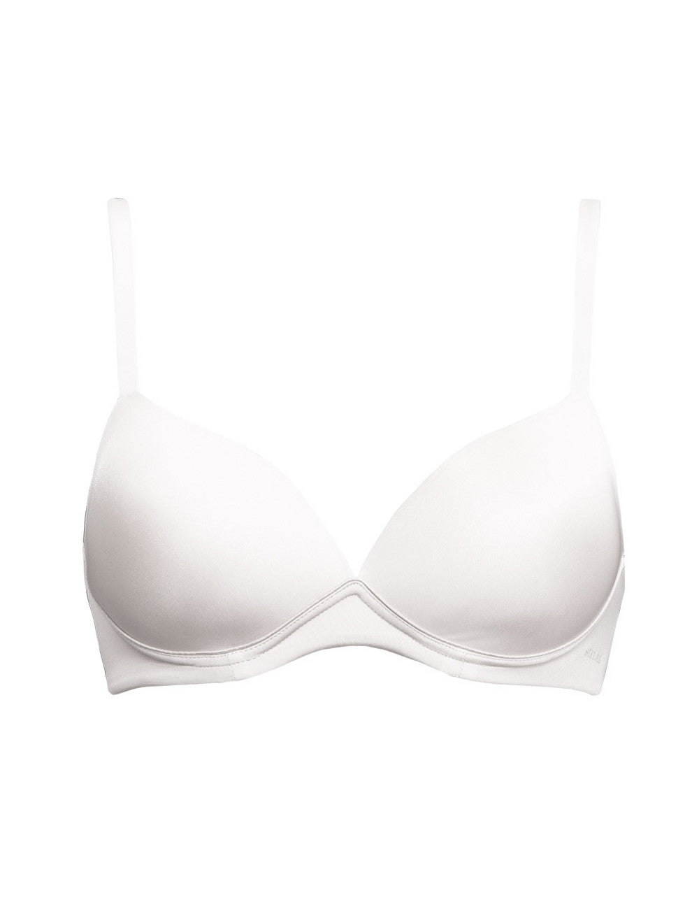 The SIÉLEI Fantastic line features this lightweight, lightly-padded bra which offers a smooth contour and subtle luster.