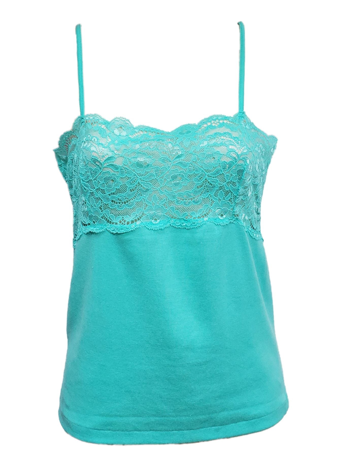 The Makò Cotton line by Emmebivi from Italy features this lightweight lace-bust top, composed of a premium extra-long staple cotton variety of Egyptian origin.