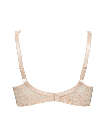 The Wonder Lace line of SIéLEI from Italy features an unpadded, wire-free, soft cup, lace bra. 