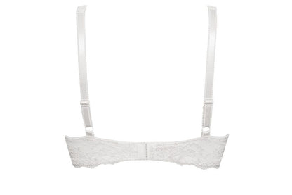 The Wonder Lace line of SIéLEI from Italy features an unpadded soft cup, lace bra.