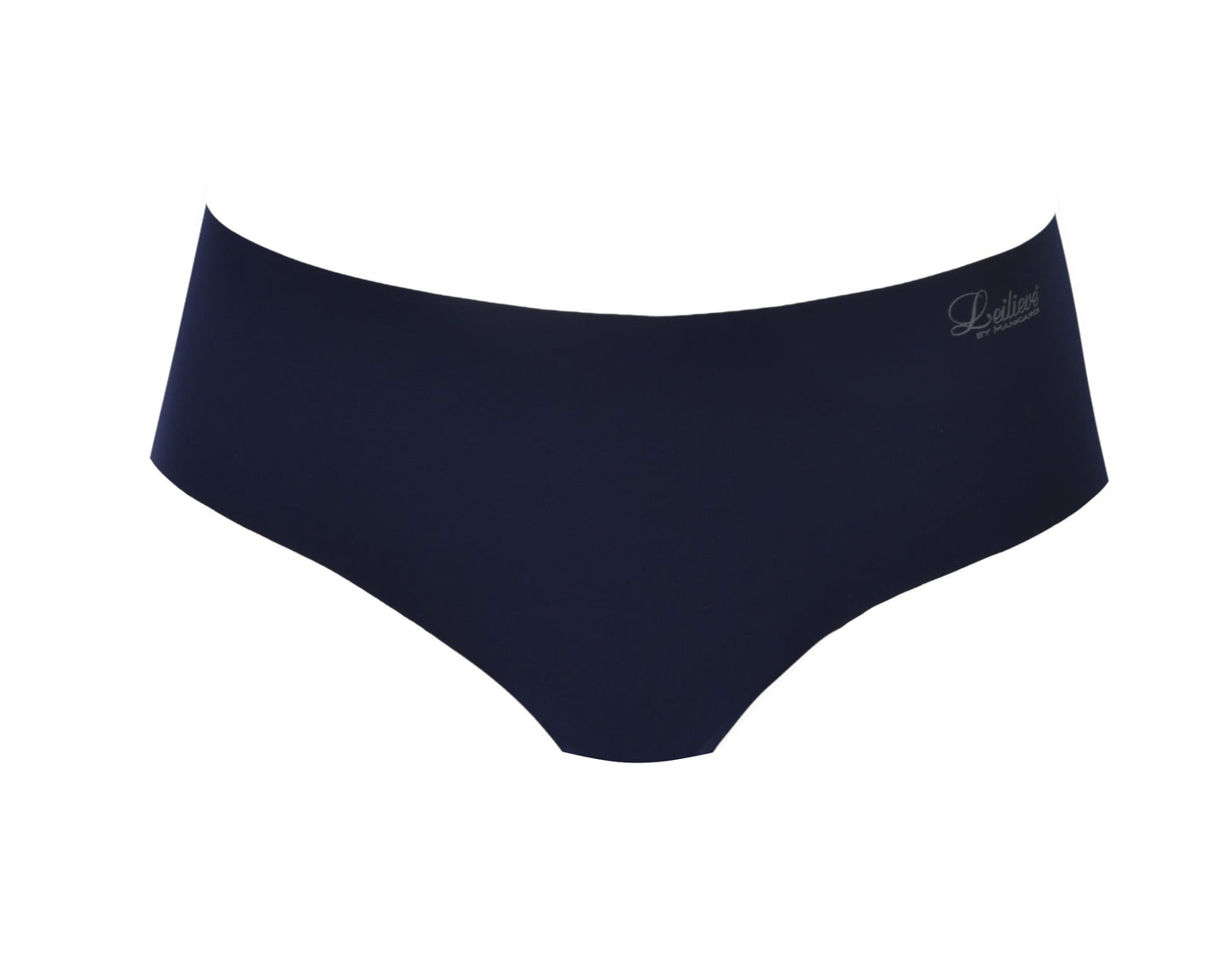 Leilieve's Invisible line shorty features a thin, supple elastic fabric with precise laser-cut edges to ensure an undetectable fit. 