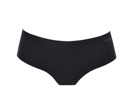 Leilieve's Invisible line shorty features a thin, supple elastic fabric with precise laser-cut edges to ensure an undetectable fit. 