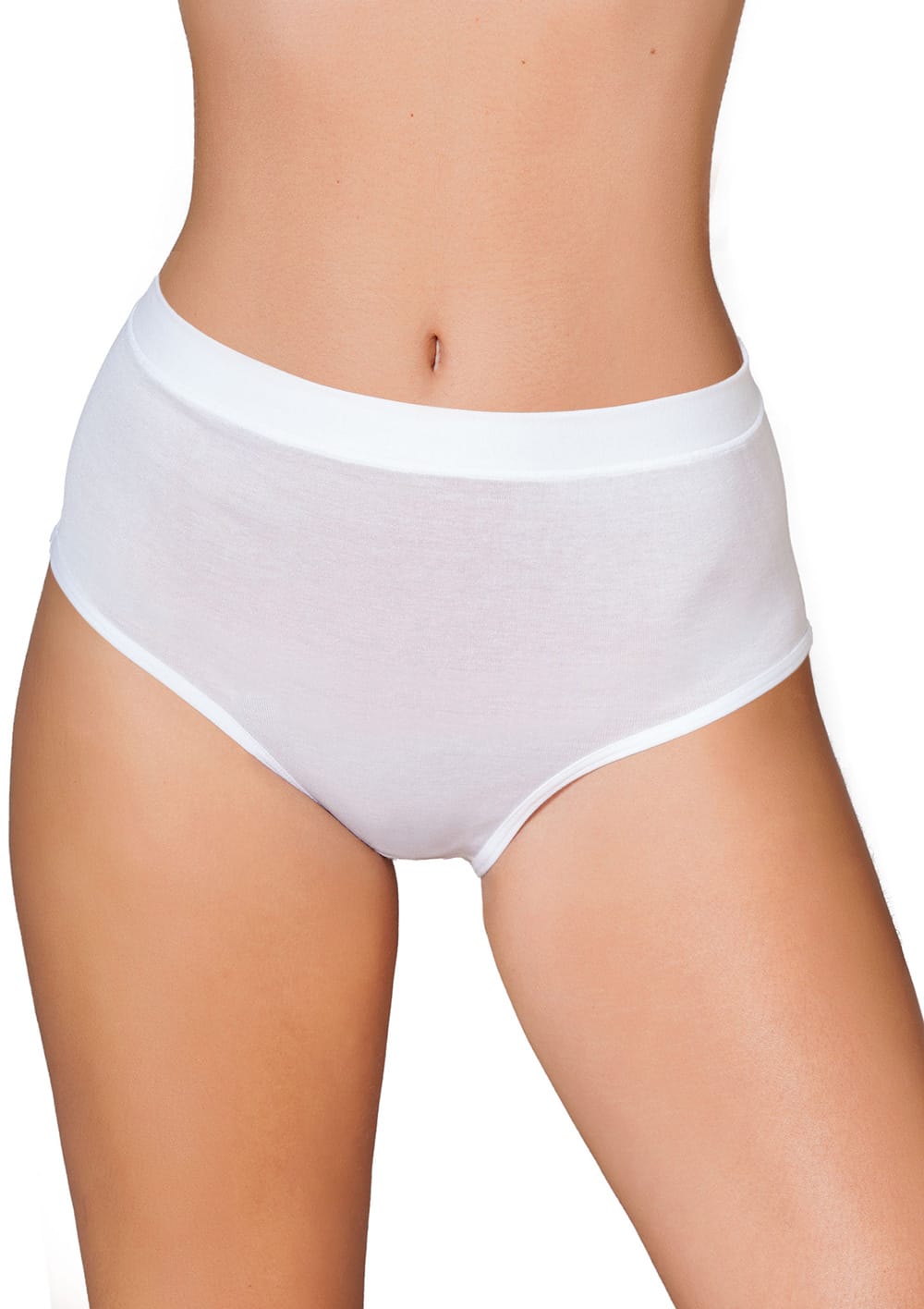 Classic mercerized cotton full-brief from the Filo di Scozia line by EGi, Made in Italy at Di Moda Lingerie Toronto.