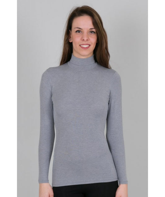 Lightweight soft long-sleeved top from the Wool-Modal line by Emmebivi from Italy at DiModa Lingerie Toronto