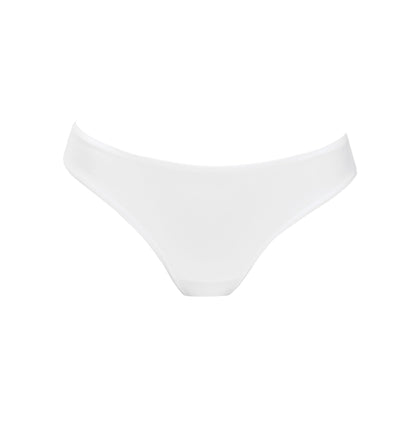 The Savoir Faire line from Leilieve offers this Brazilian brief, designed with an optimal fit and feel. The combination of Italian flat lace, which limits transparency, and super soft microfiber fabric creates a luxurious look and feel.